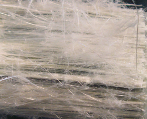 fibres d'amiante